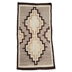 Vintage Navajo Indian Weaving Rug