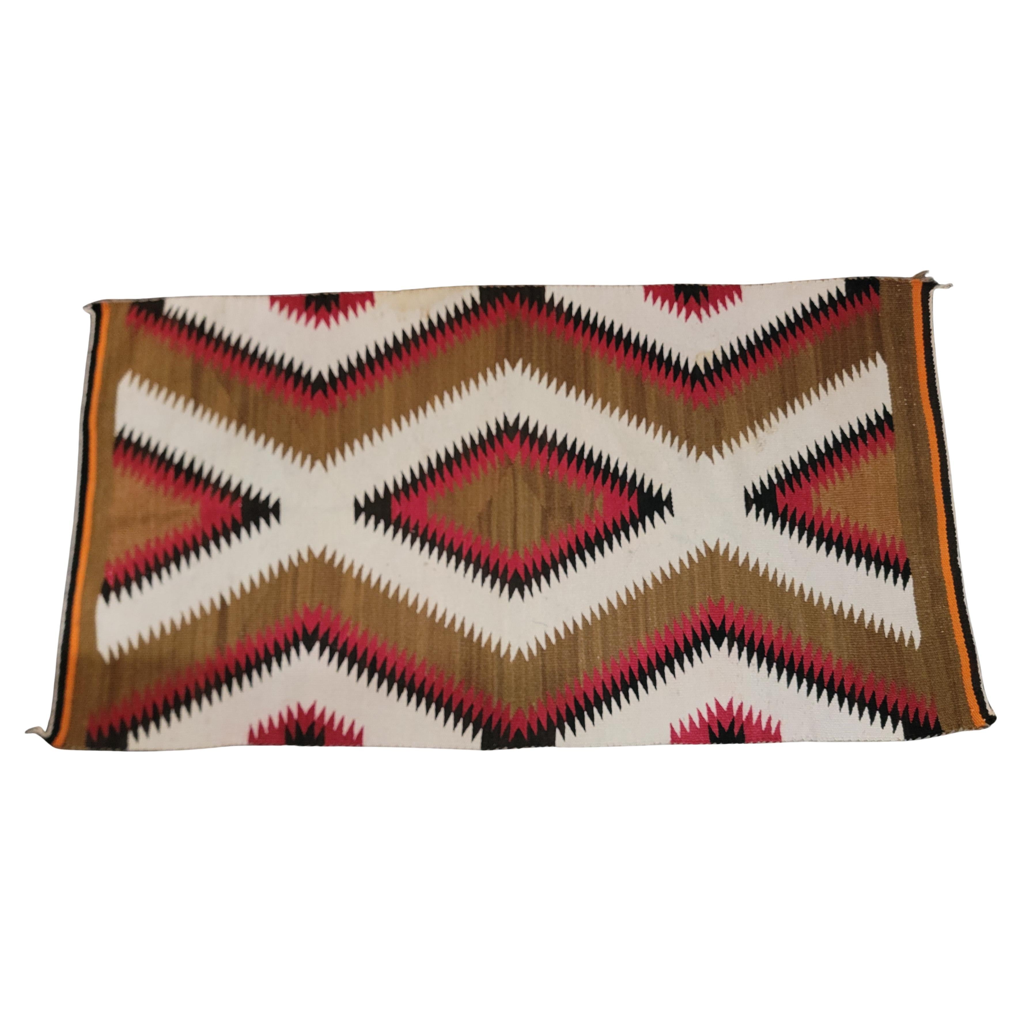 Tappeto a tessitura indiana Navajo