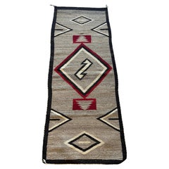 Navajo Indian  Weaving Runner Rug