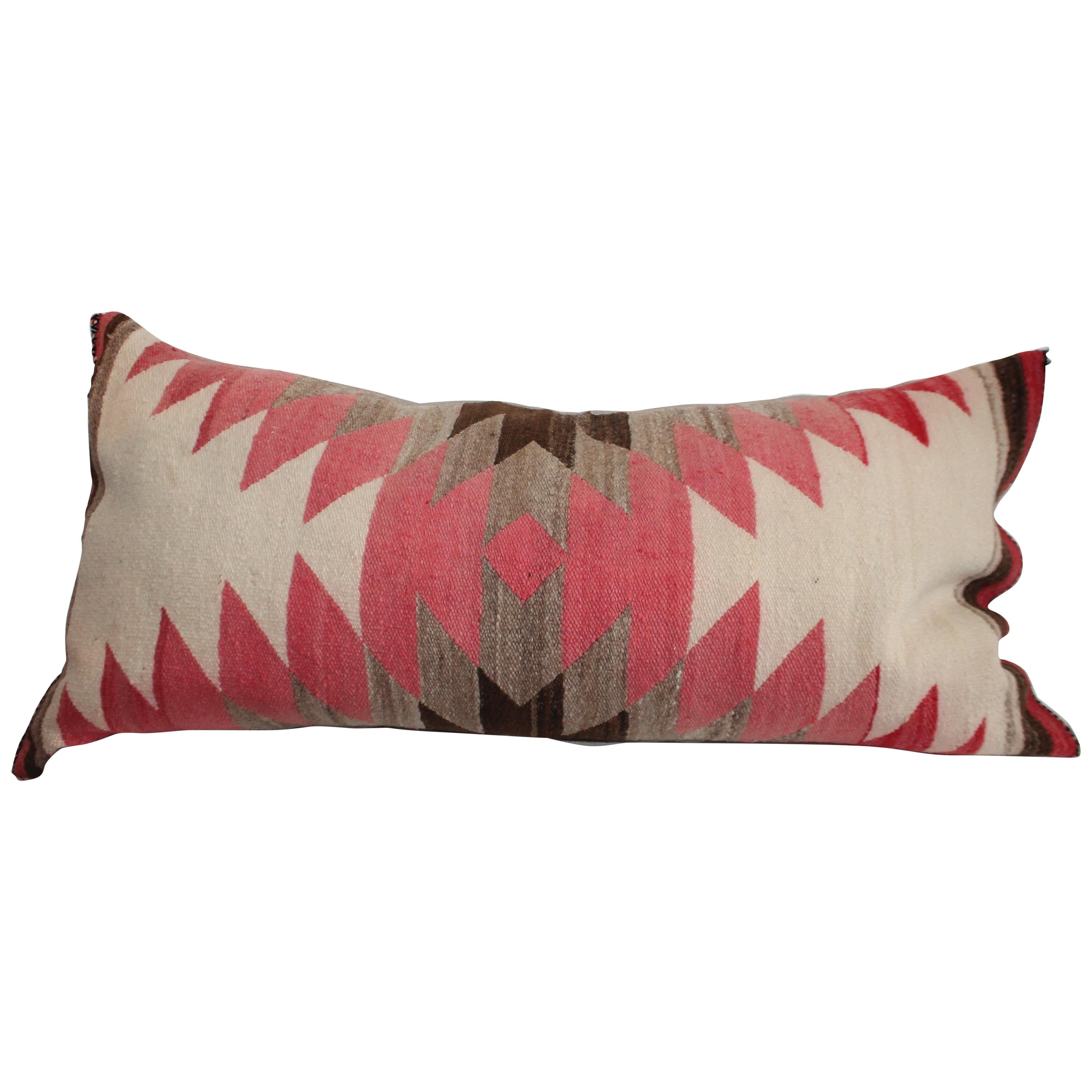 Navajo Indian Weaving /Saddle Blanket Pillow