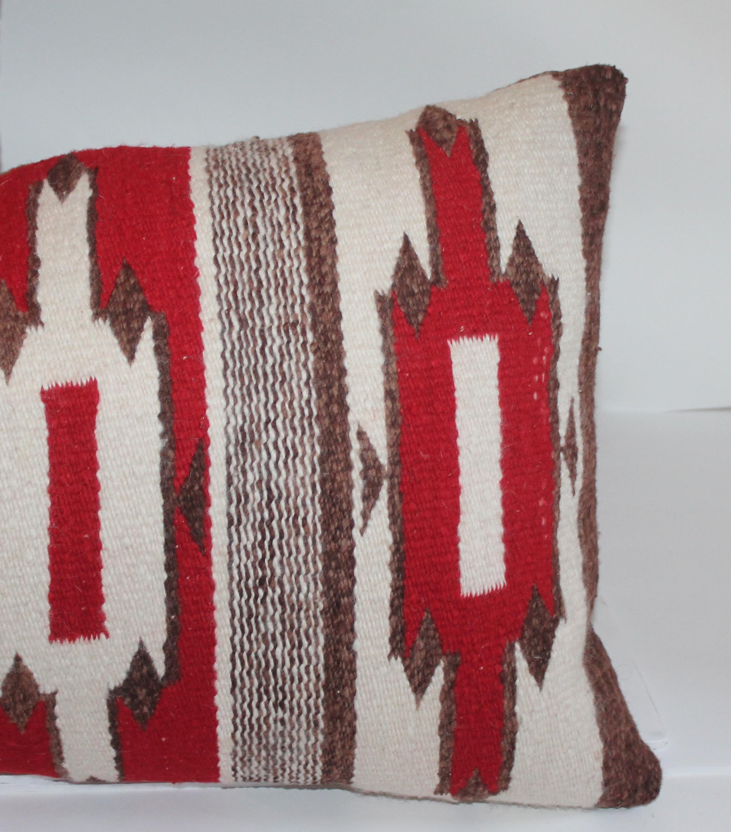 American Navajo Indian Weaving Saddle Blanket Pillows / 3