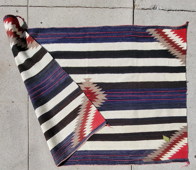 20th Century Navajo Indian Weaving, Third Phase For Sale