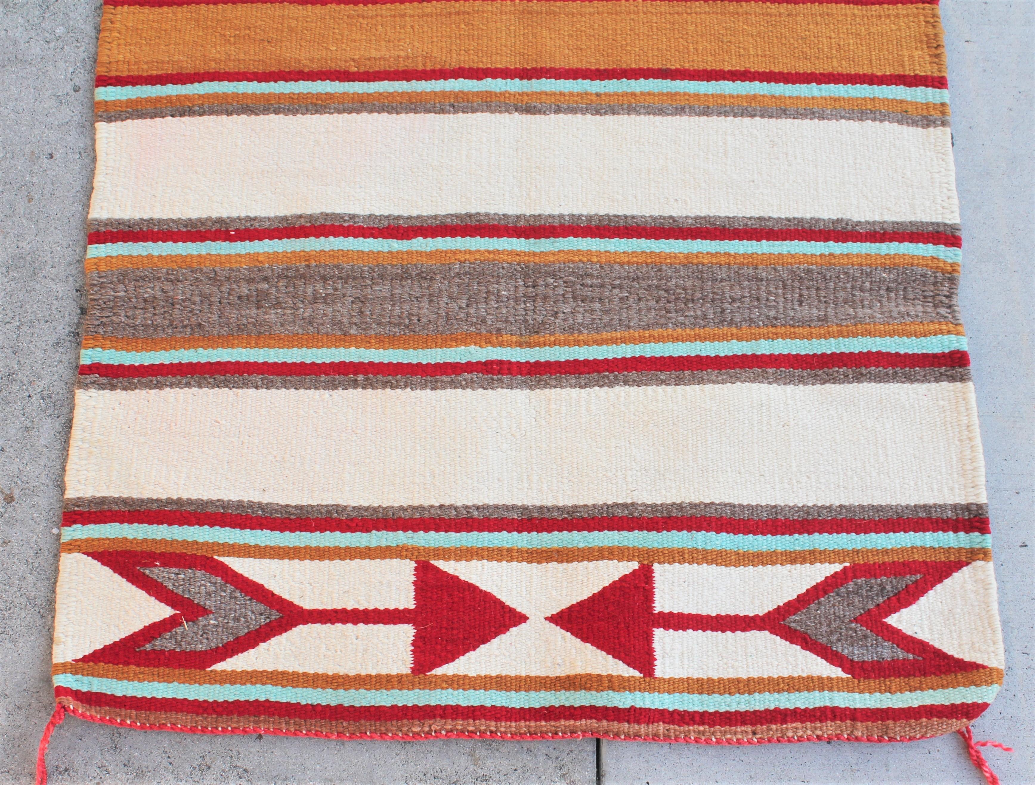 Adirondack Navajo Indian Weaving with Arrows