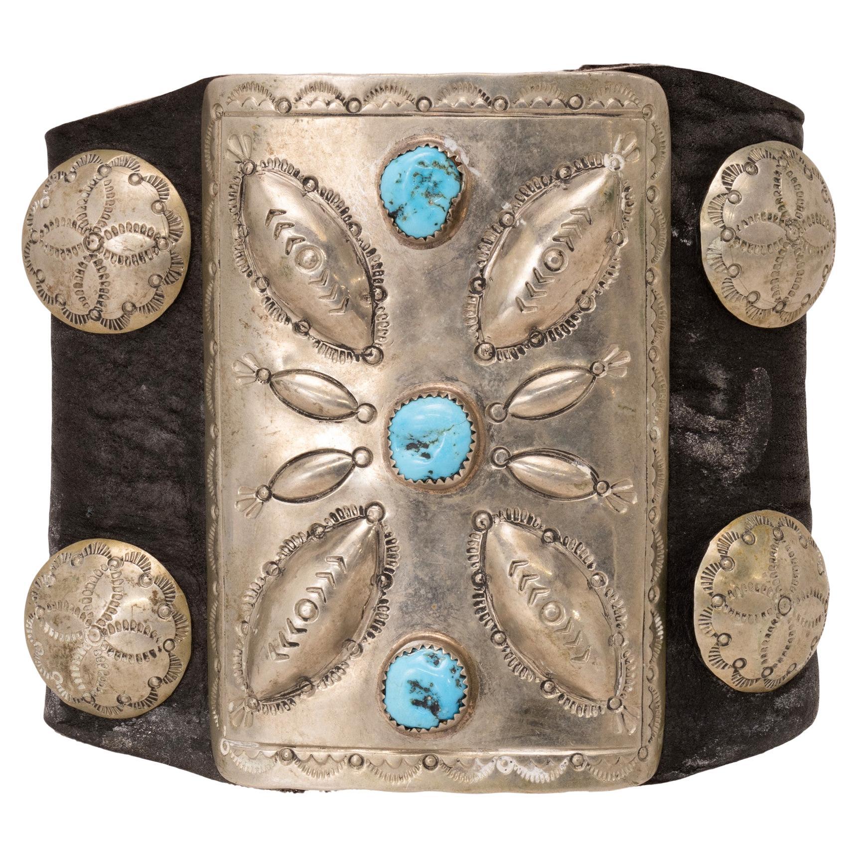 Navajo Ketoh Bow Guard Leder Manschettenarmband