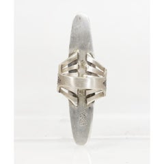 Navajo Lapis and Sterling Ring