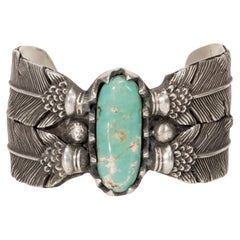 Navajo Kingman Turquoise Bracelet