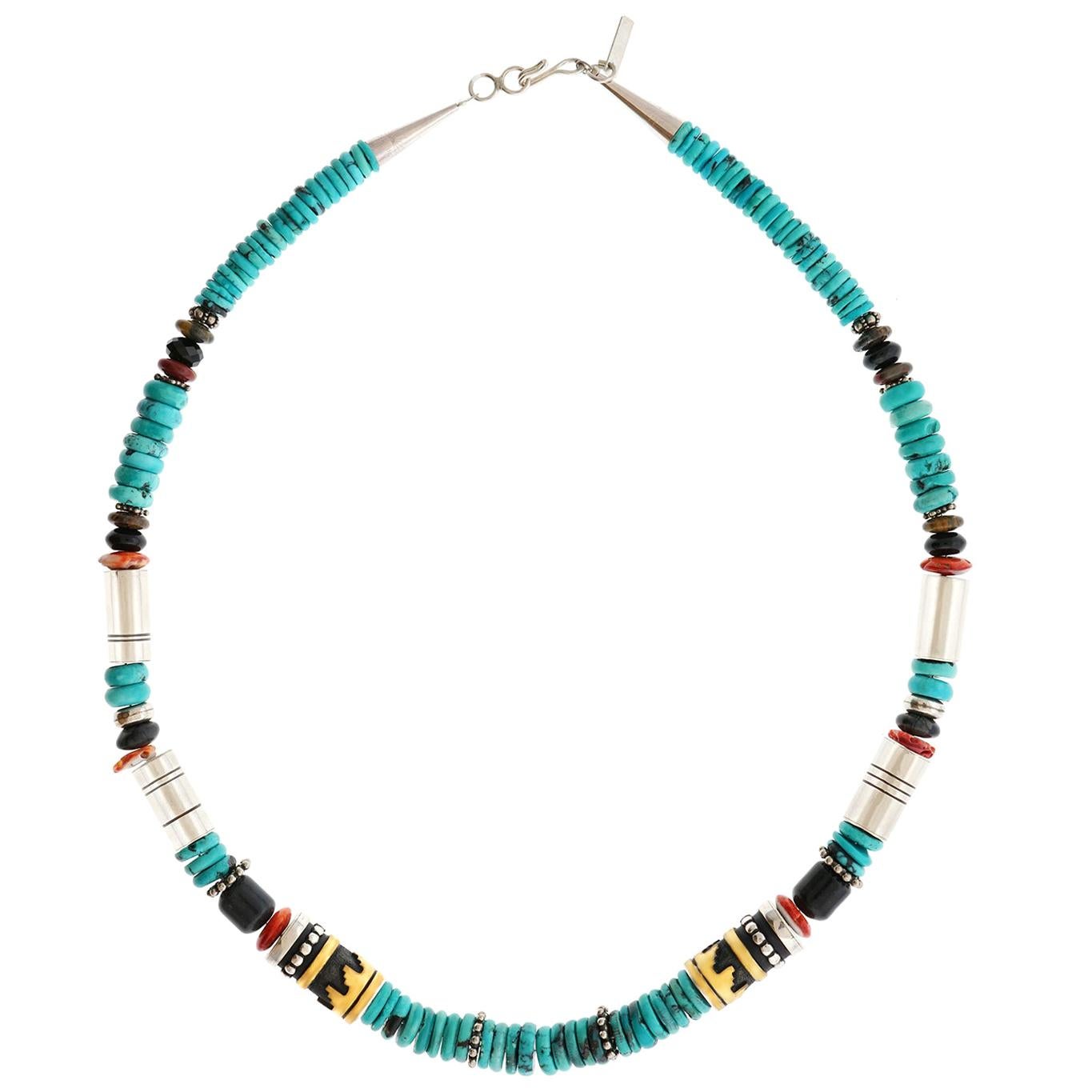 Navajo Necklace by Tommy Singer