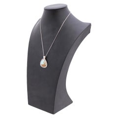 Navajo Nummer 8 Türkis und Sterling Silber Anhänger