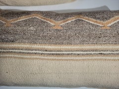 Coppia di cuscini bolster in lana navajo
