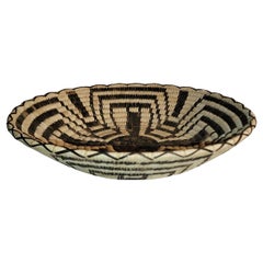 Navajo Papago Indian Geometric Basket