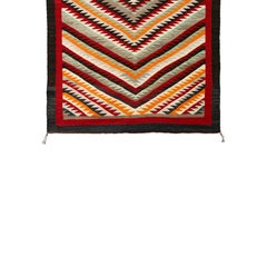 Navajo Red Mesa Saddle Blanket/Floor Weaving