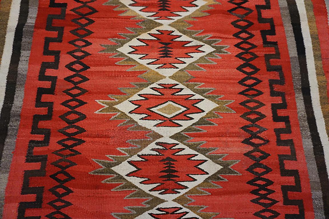Wool Navajo Rug 4' 5
