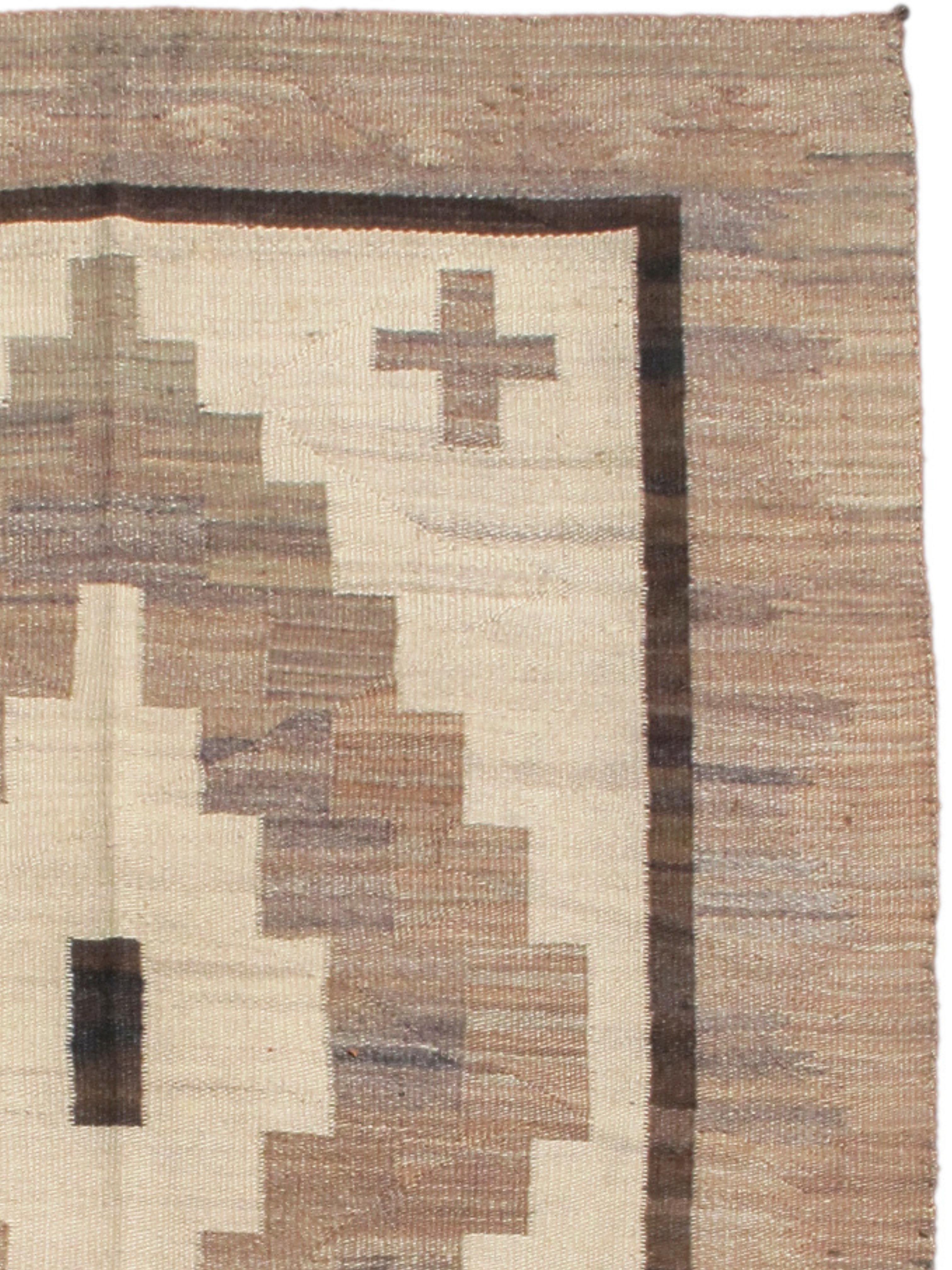 Navajo-Teppich, um 1920 (Handgeknüpft) im Angebot