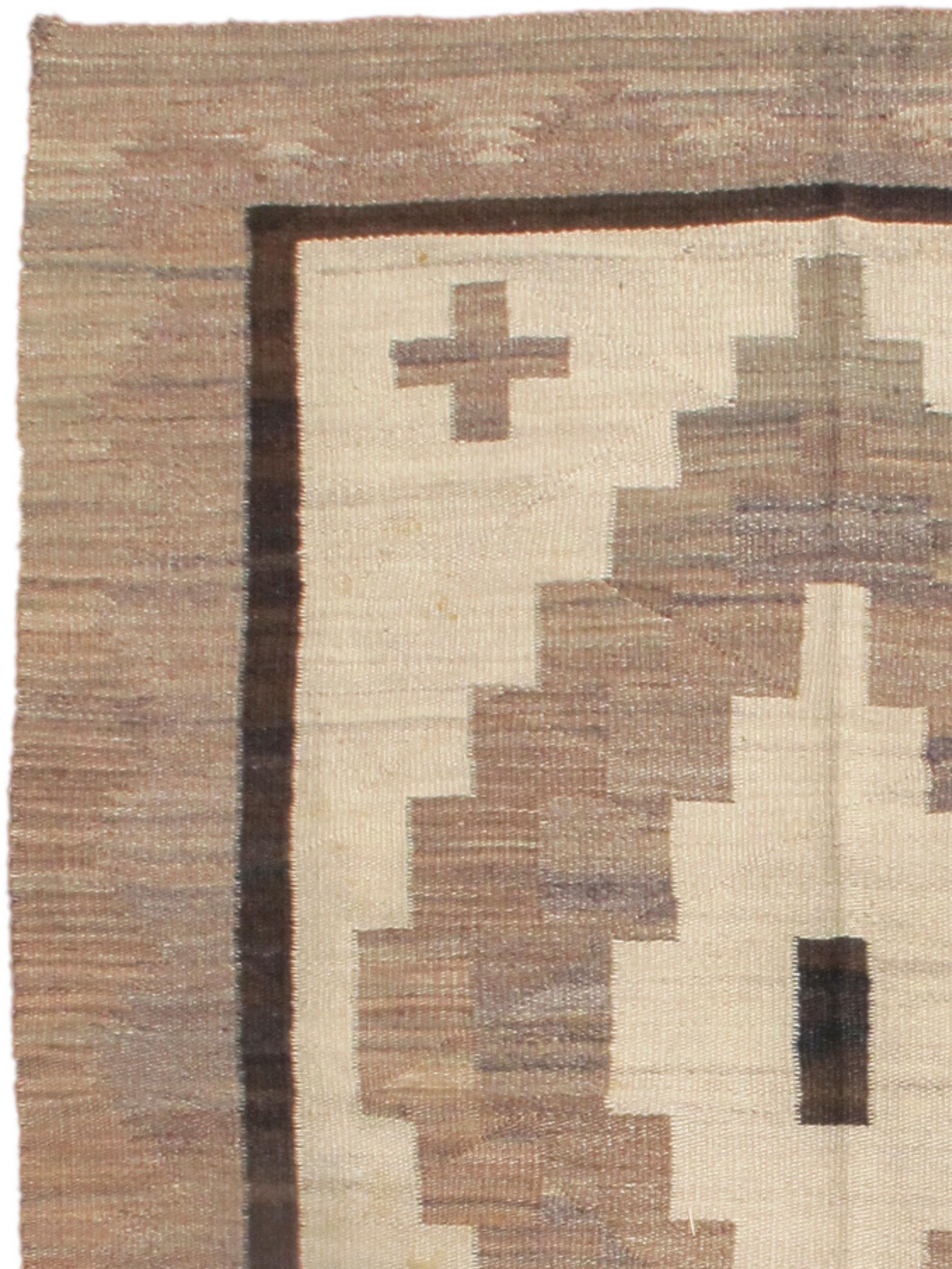 Navajo-Teppich, um 1920 im Zustand „Gut“ im Angebot in San Francisco, CA