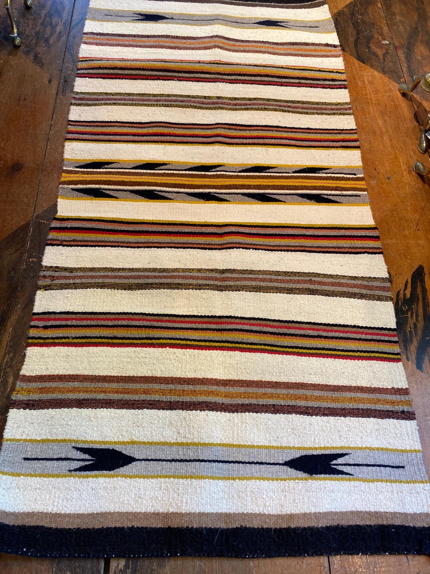 American Navajo Rug, circa 1920s