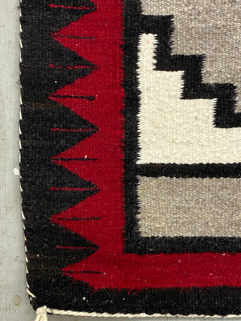 Navajo Rug, Ganado red wool rug by Ruth Draper, 36