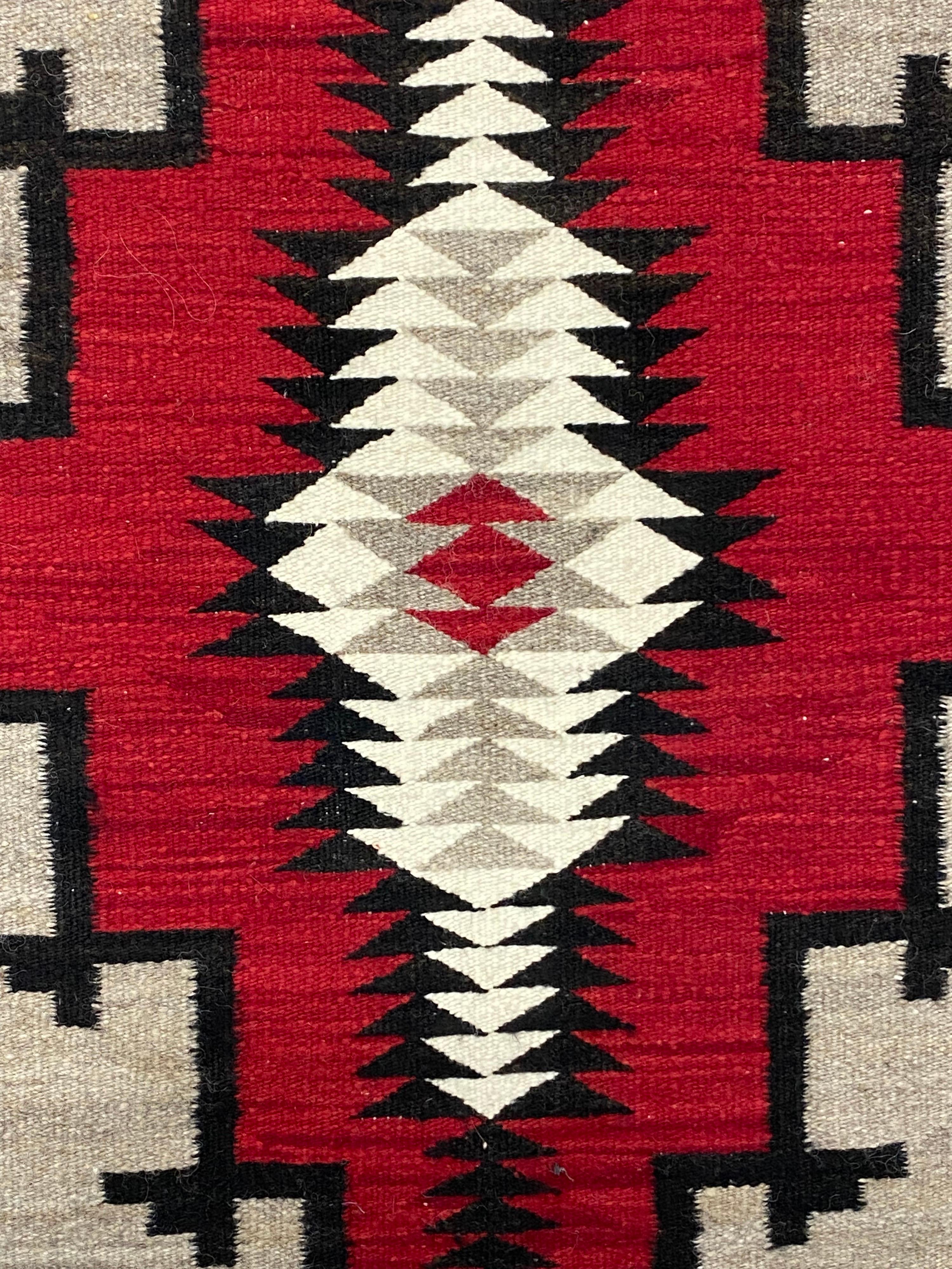 Anglo-Indian Navajo Rug, Ganado Red, by Ruth Draper
