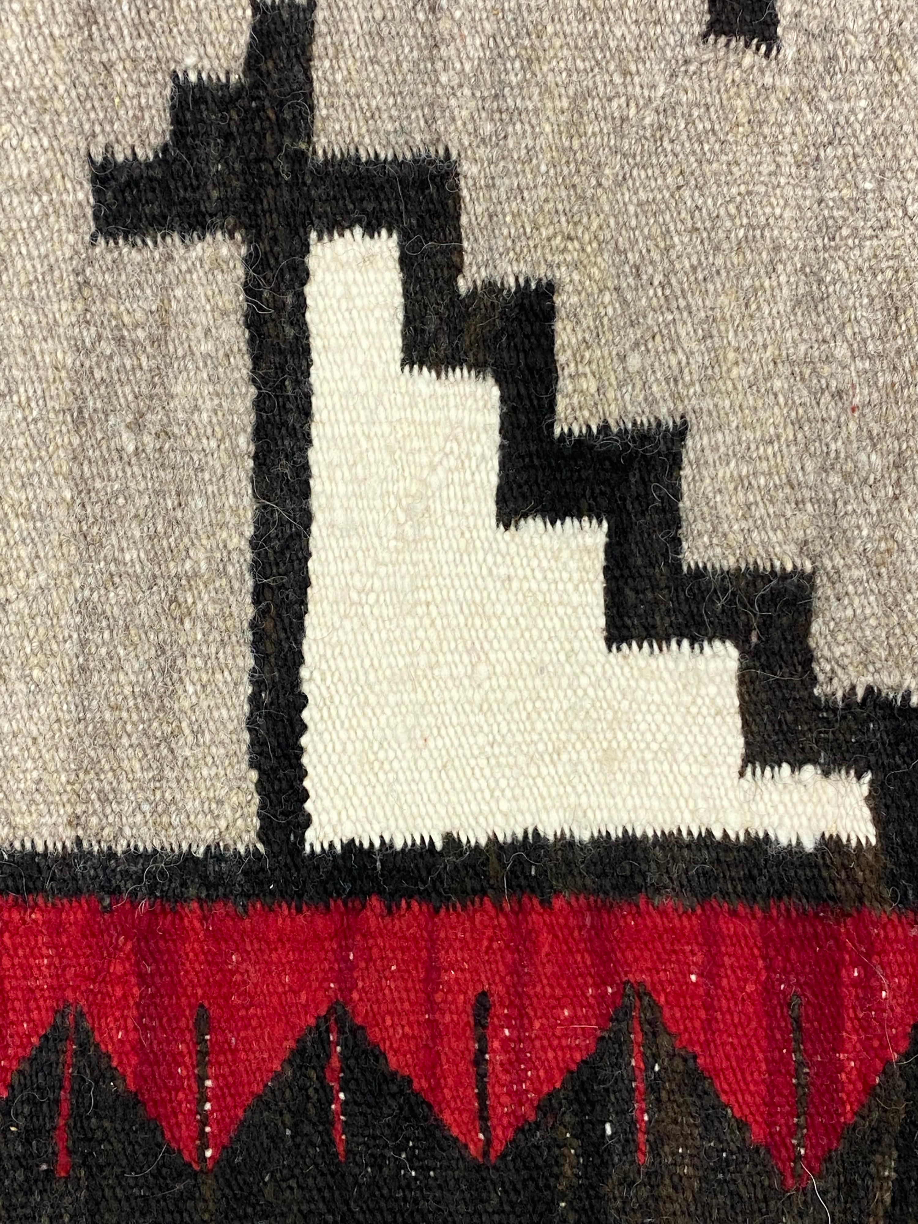 Navajo Rug, Ganado Red, by Ruth Draper In Good Condition In Philadelphia, PA