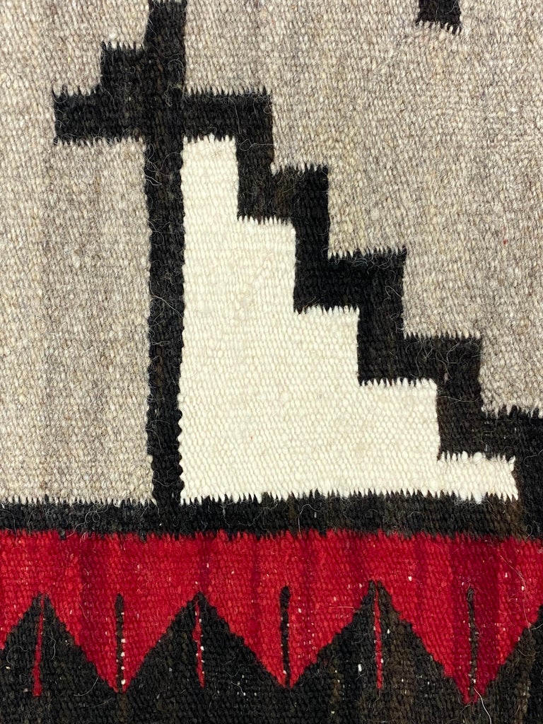 Navajo Rug, Ganado Red, by Ruth Draper In Good Condition For Sale In Philadelphia, PA