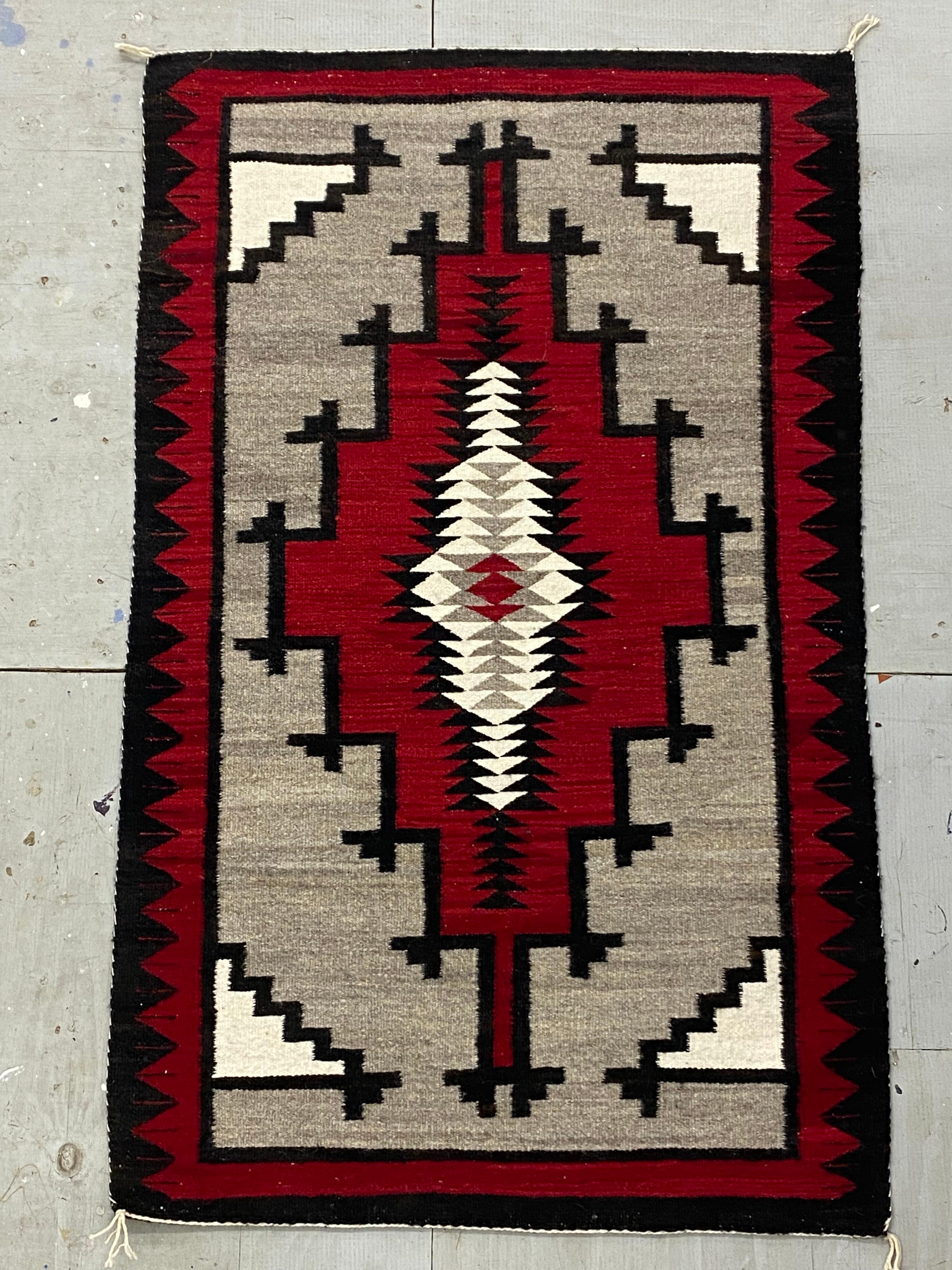 Navajo Rug, Ganado Red, by Ruth Draper 1