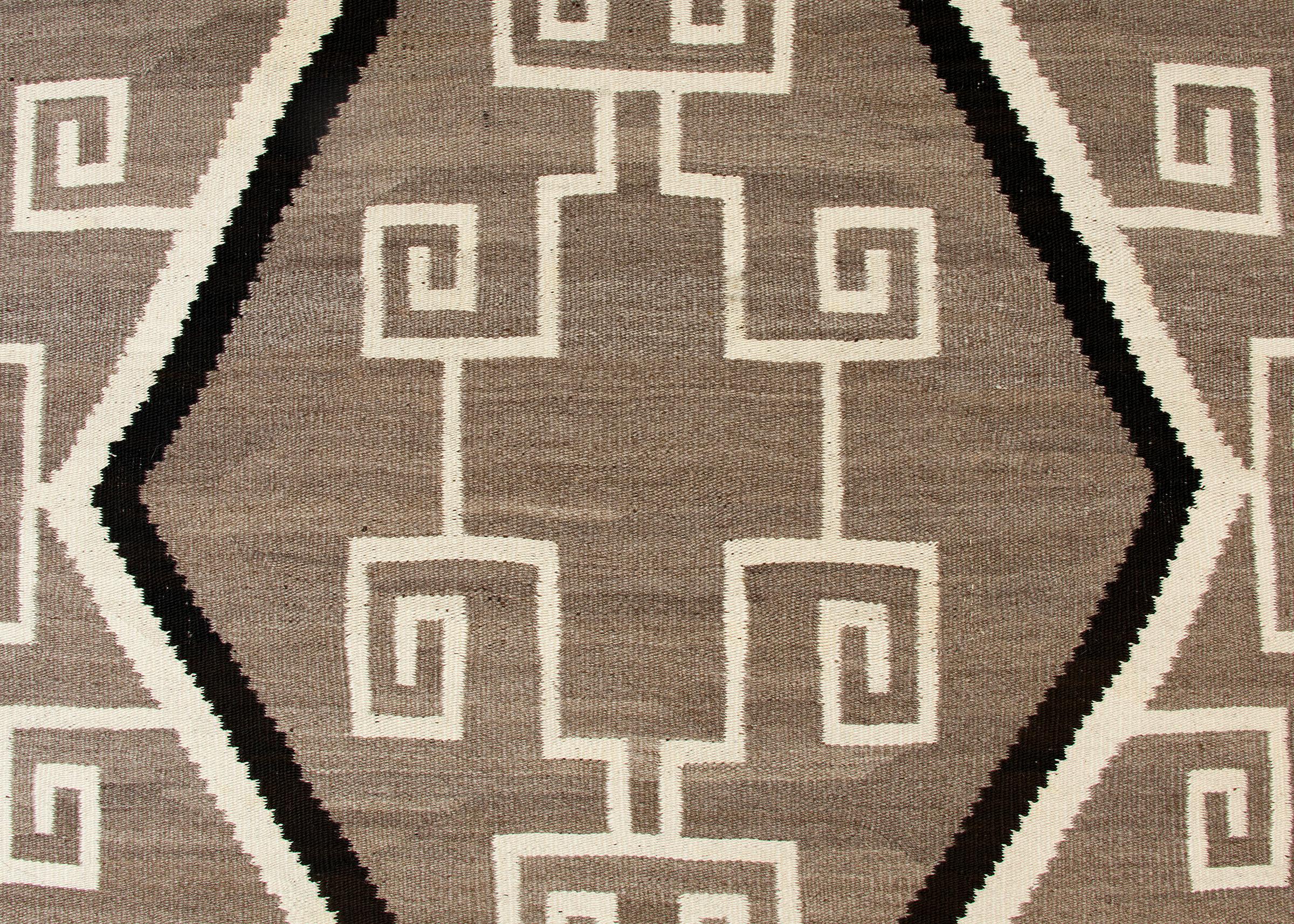 Native American Navajo Rug, Large Area Rug, Vintage 1910s-1920s, Crystal Ganado Trading Post