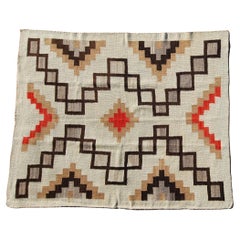 Navajo Rug W/Large Block Pattern