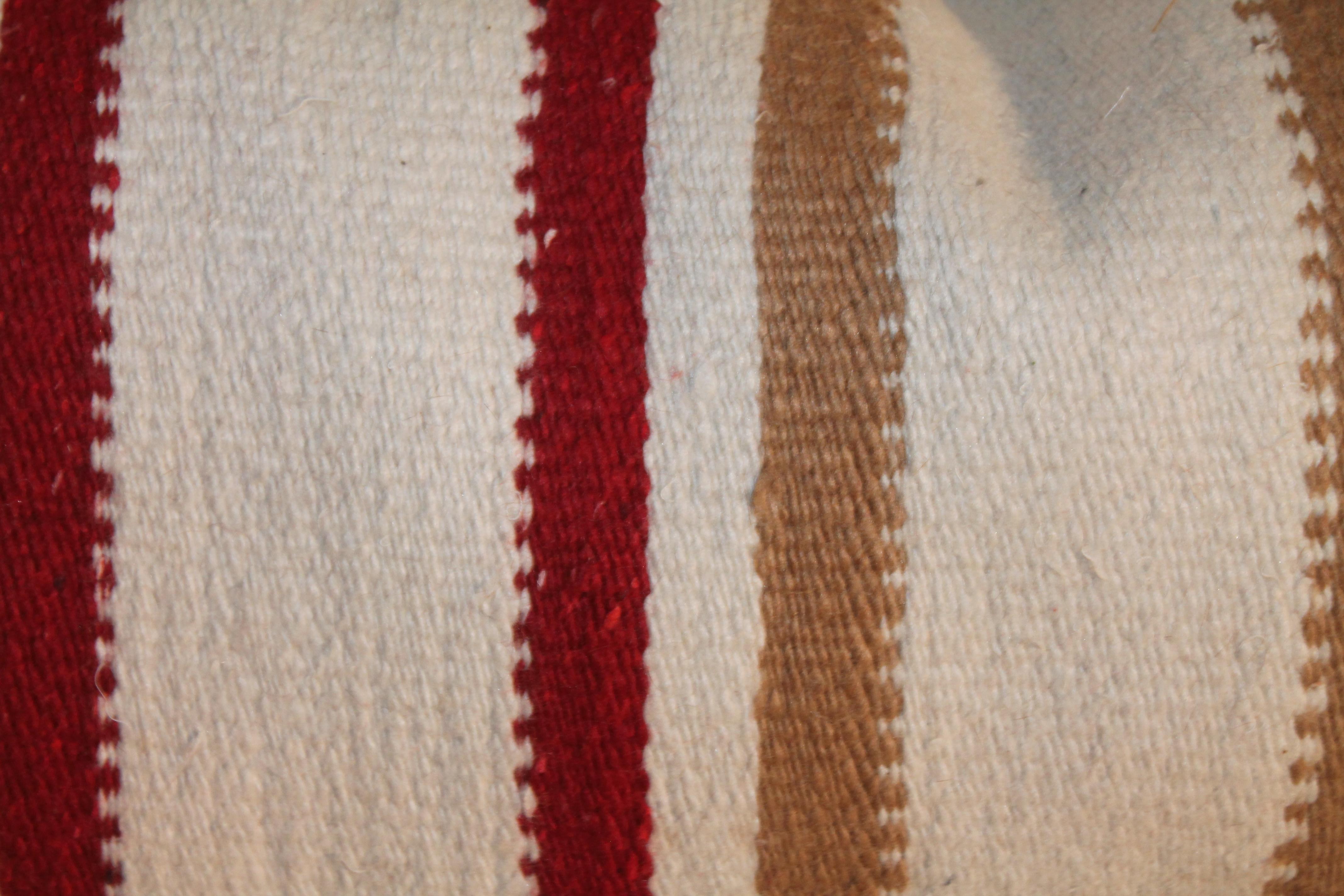 20ième siècle Paire de coussins de couverture de selle Navajo en vente