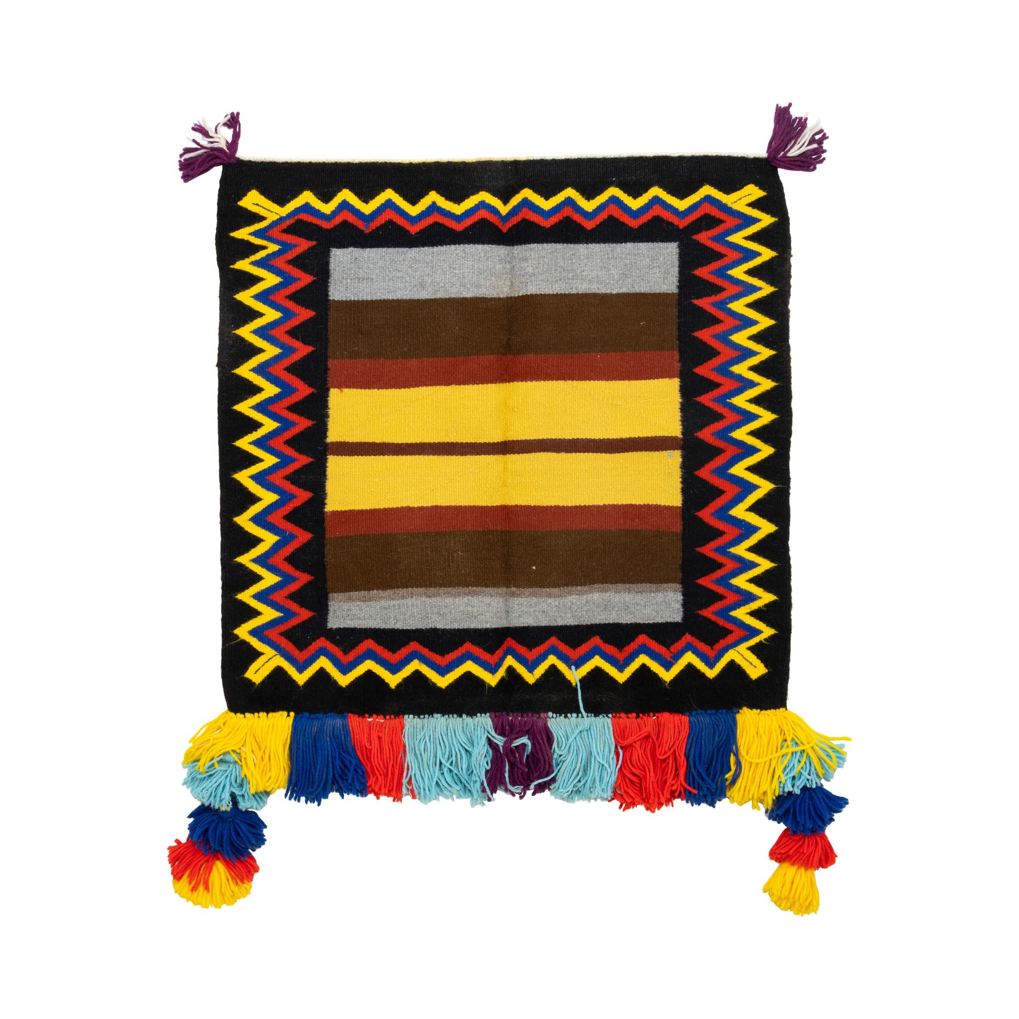 20th Century Navajo Single Saddle Weaving Collection For Sale