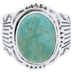 Anello in turchese Sonoran Navajo e argento sterling