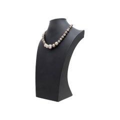 Navajo Sterling Beaded Necklace