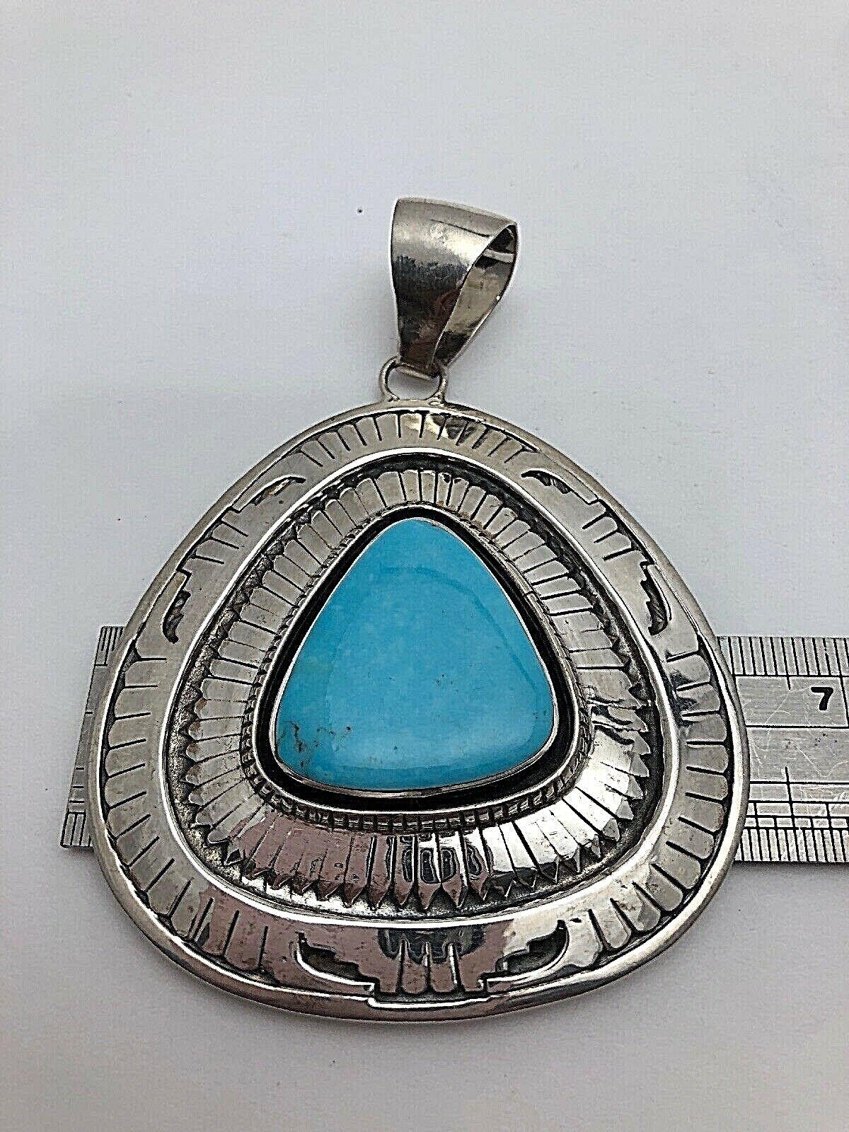 Modern Navajo Sterling Silver .925 2 1/2