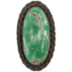 Navajo Sterling Silver Turquoise Ring Handcrafted Native American