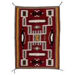 Navajo-Sturm-Muster-Teppich