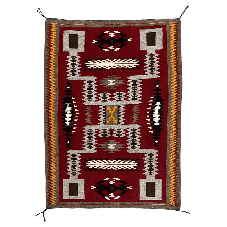 Navajo Storm Pattern Rug For Sale