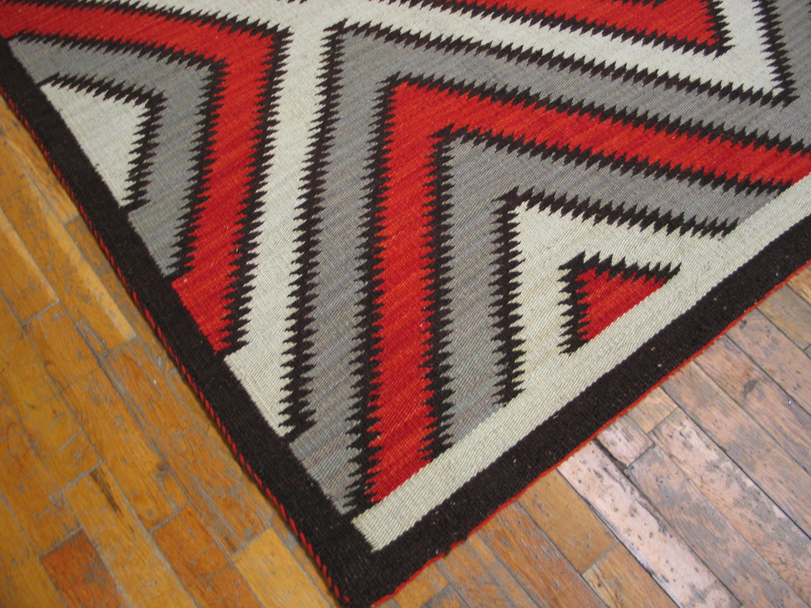 Hand-Woven Navajo style rug 6'0