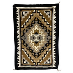 Navajo Tapestry Two Gray Hills Pattern by Jennifer Nathaniel