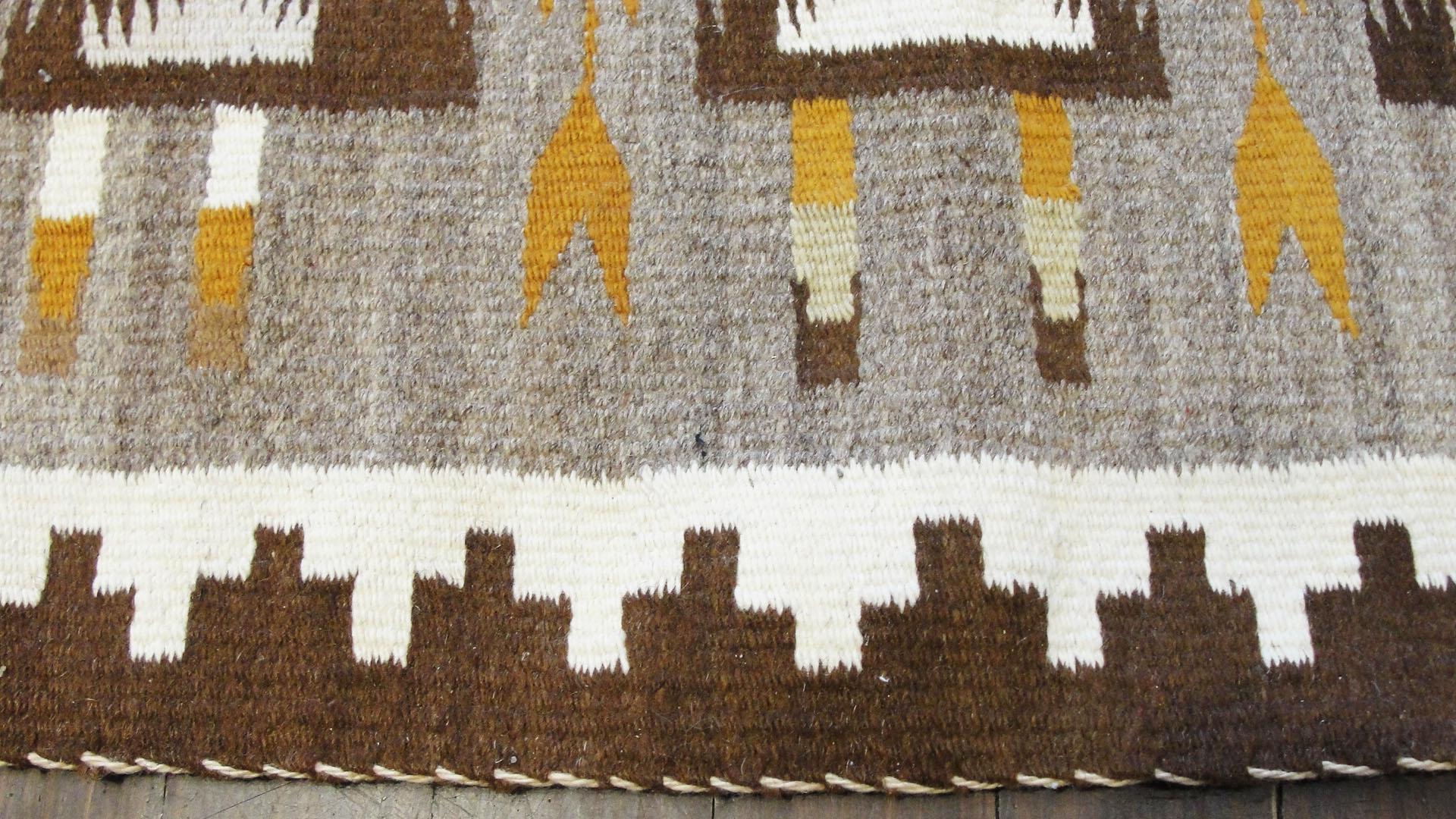 navajo yei rug value