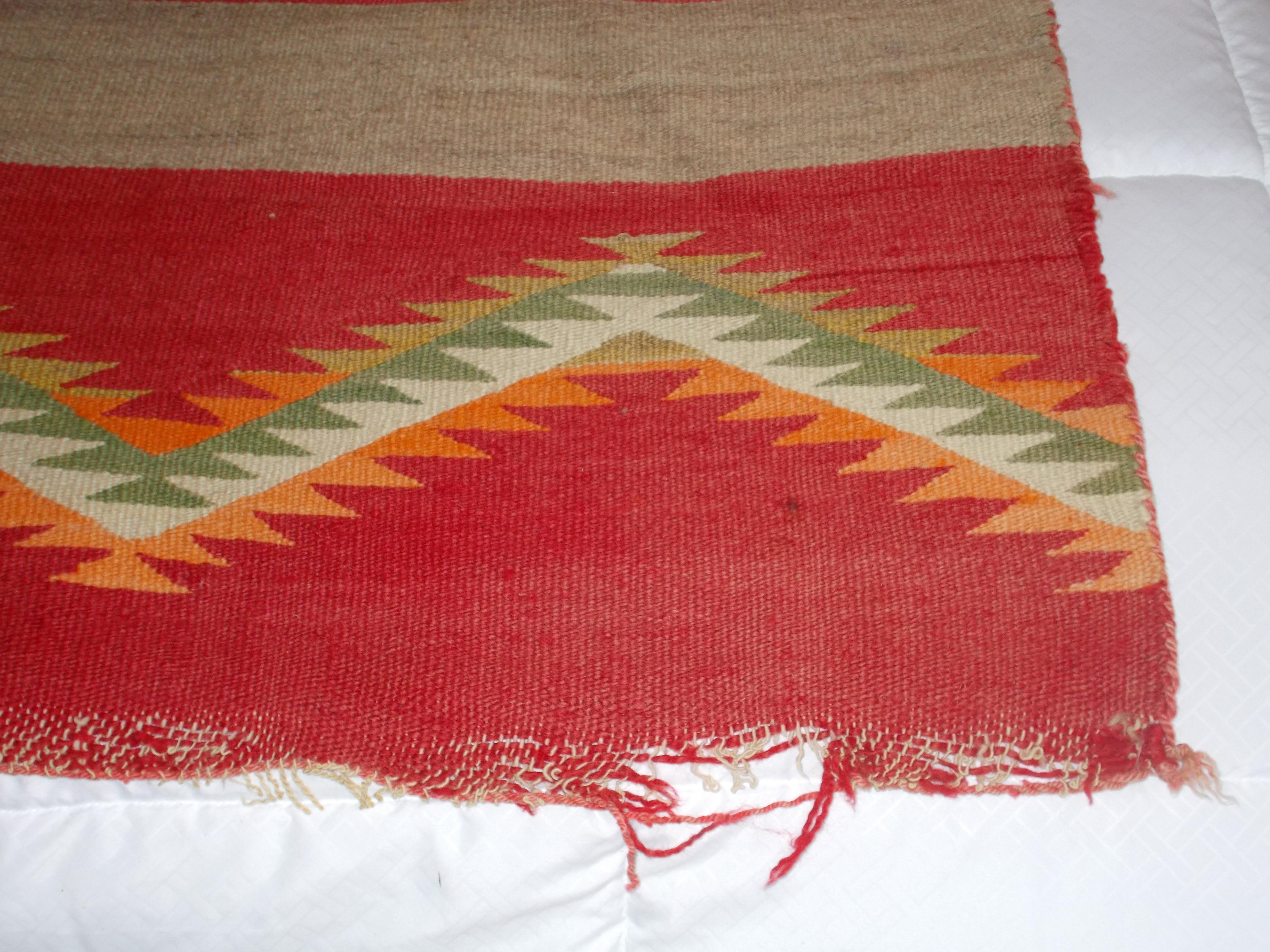 Navajo Transitional Blanket, circa 1880-1900 3