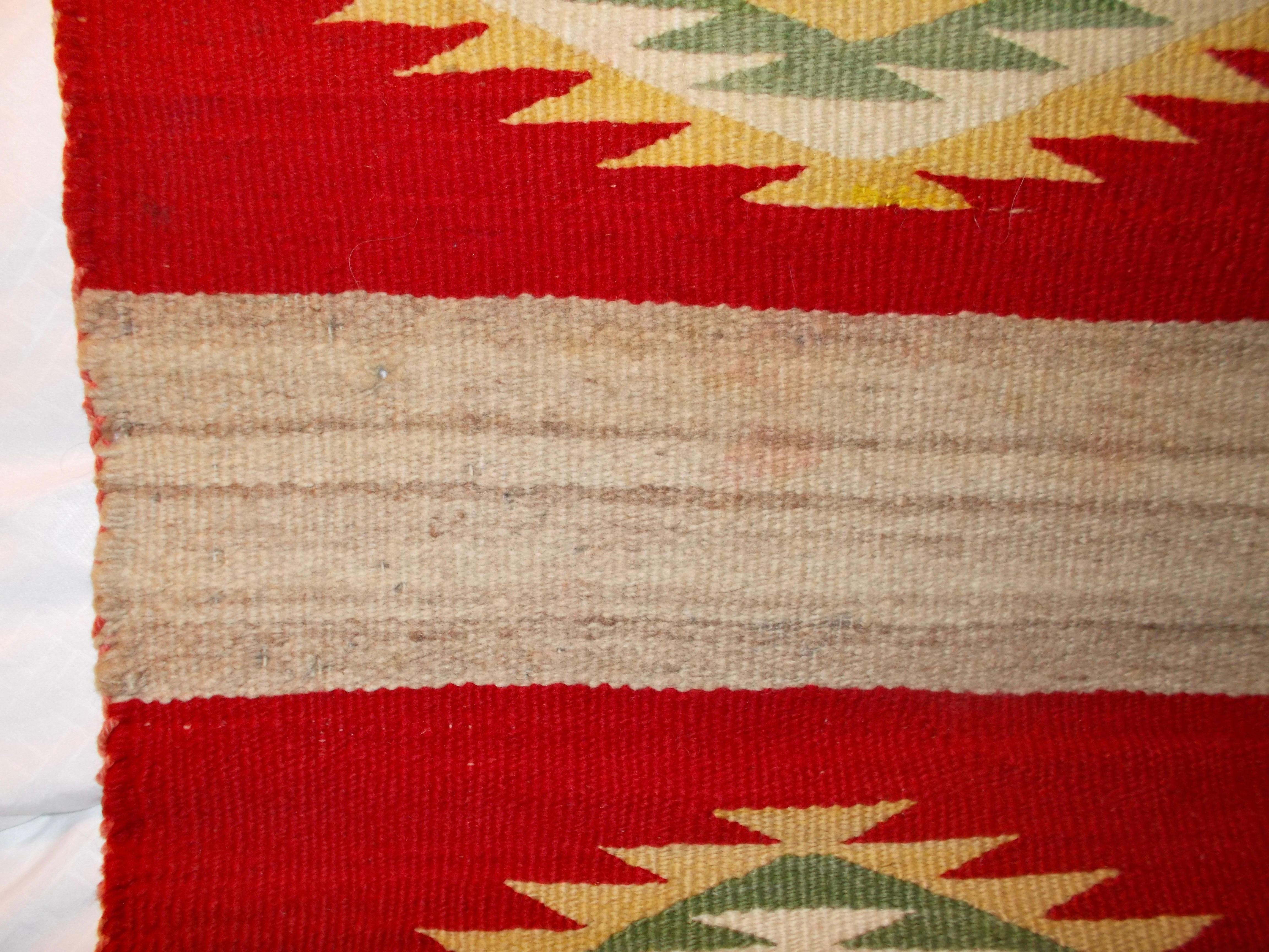 Navajo Transitional Blanket, circa 1880-1900 6