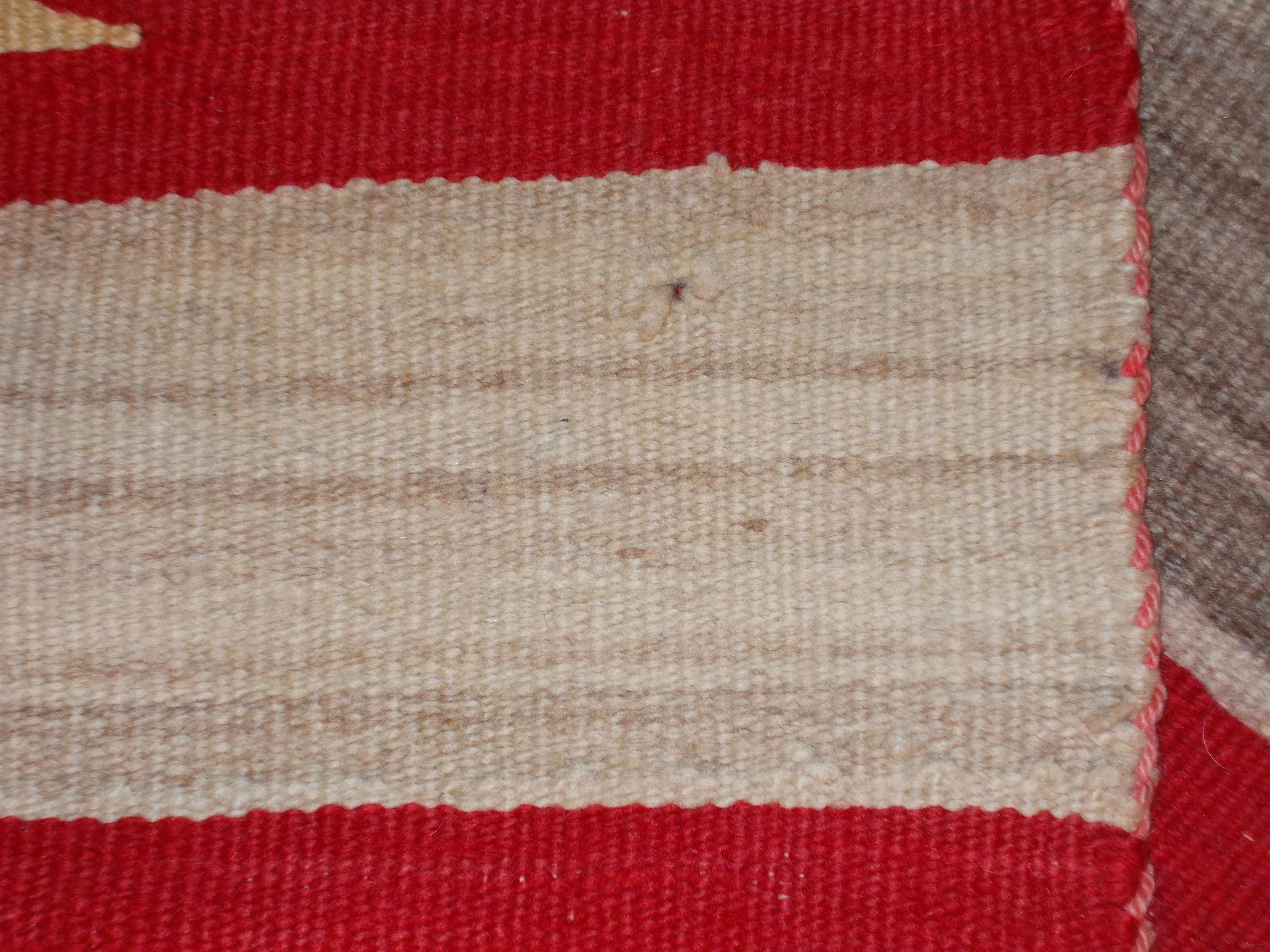 Navajo Transitional Blanket, circa 1880-1900 7