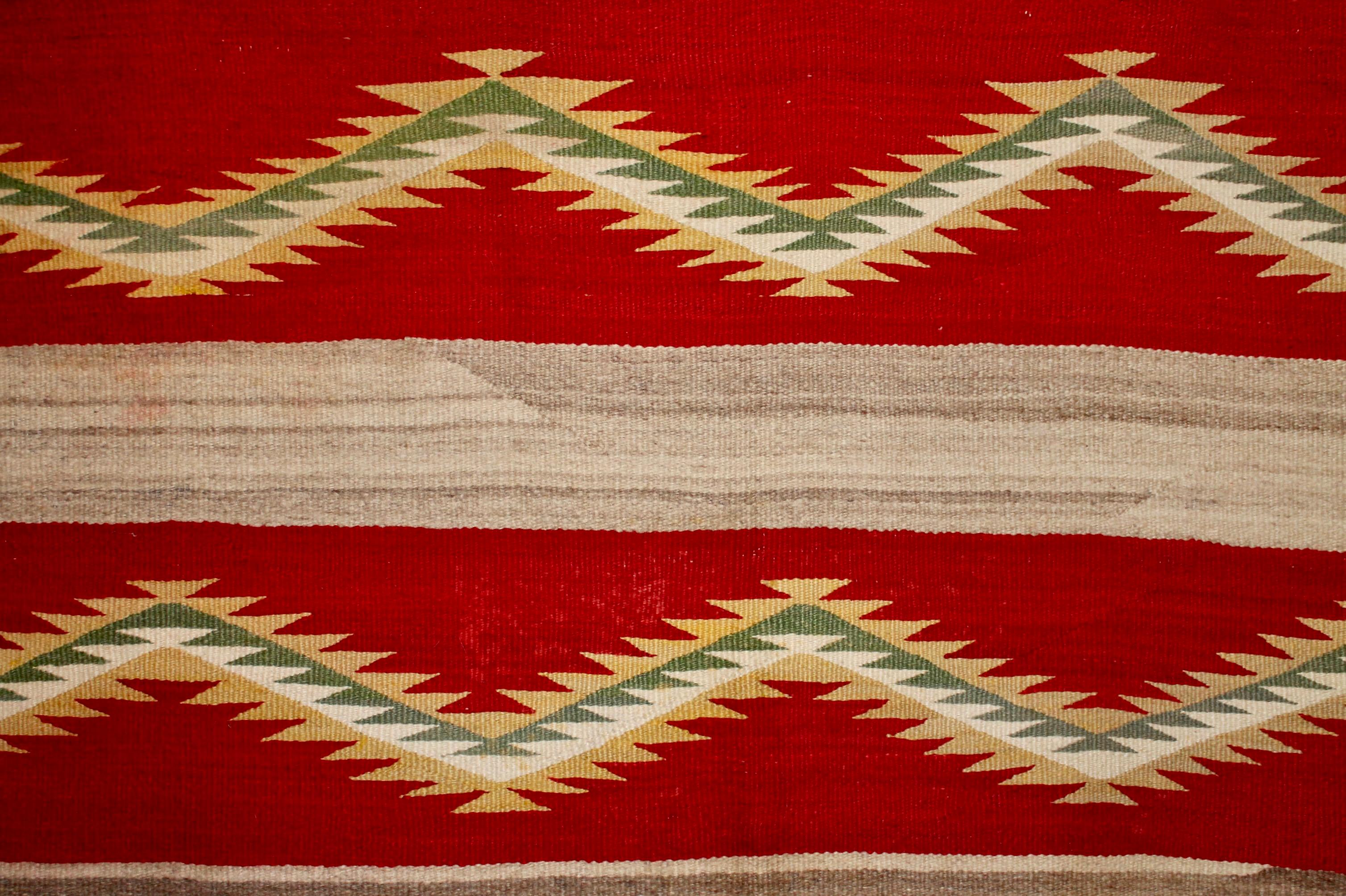 Navajo Transitional Blanket, circa 1880-1900 10