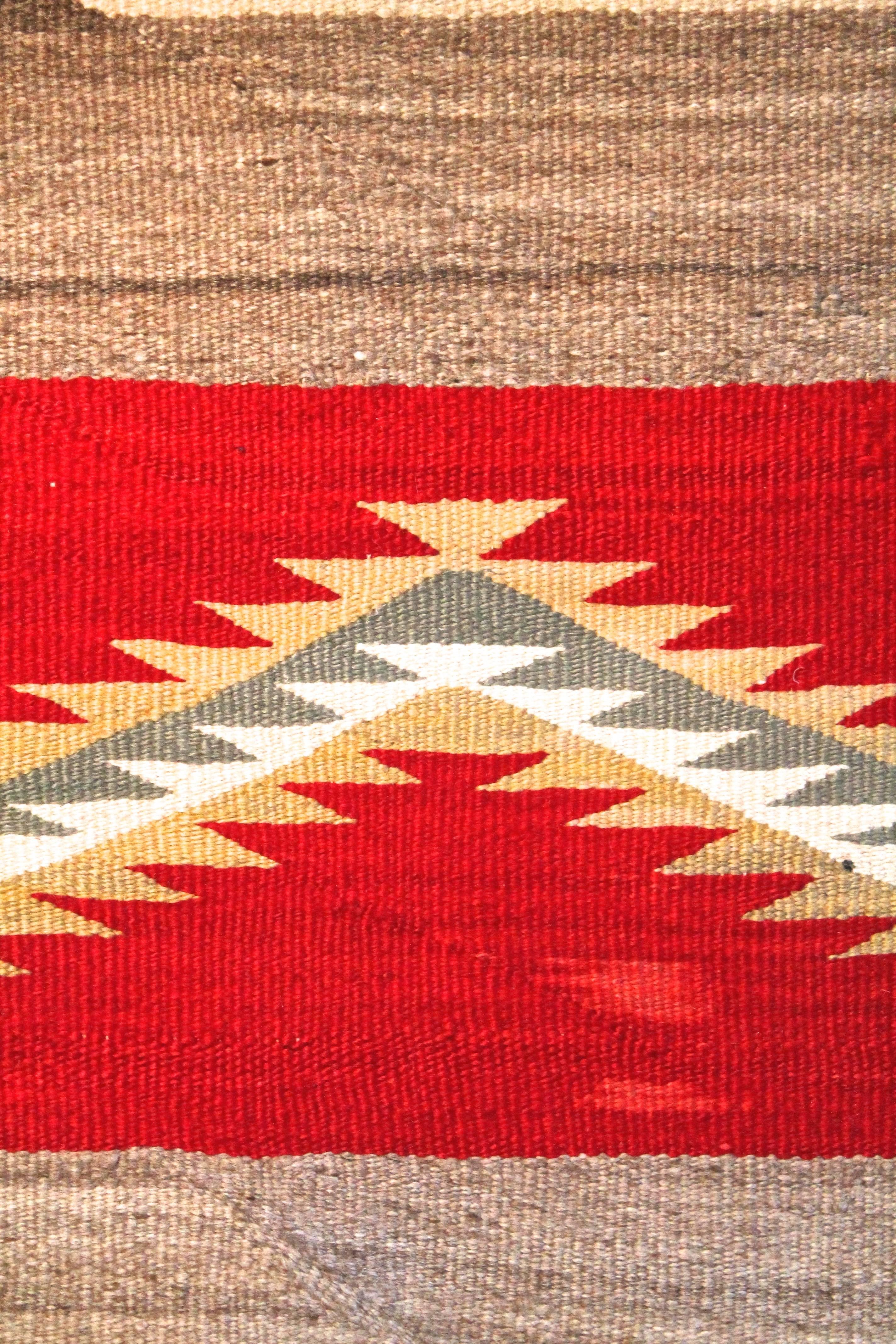 American Navajo Transitional Blanket, circa 1880-1900
