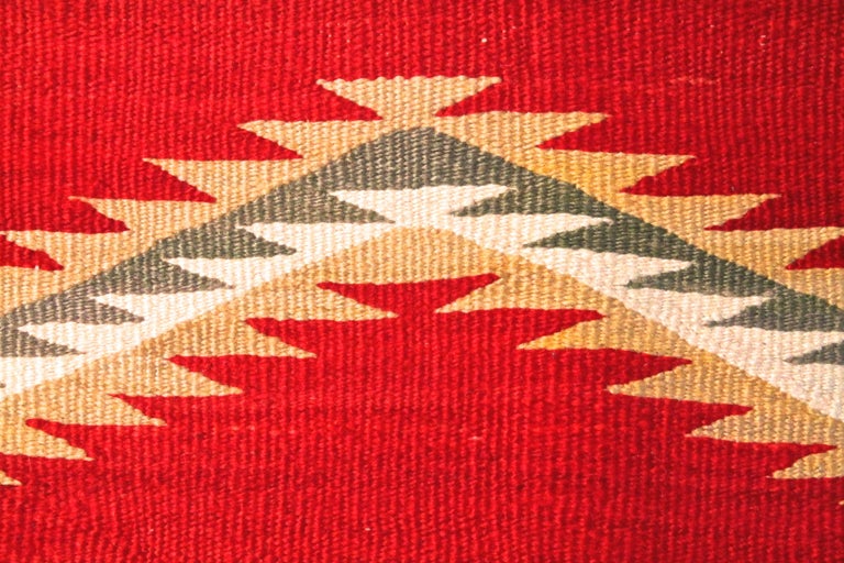 Navajo Transitional Blanket, circa 1880-1900 In Good Condition For Sale In Sharon, CT