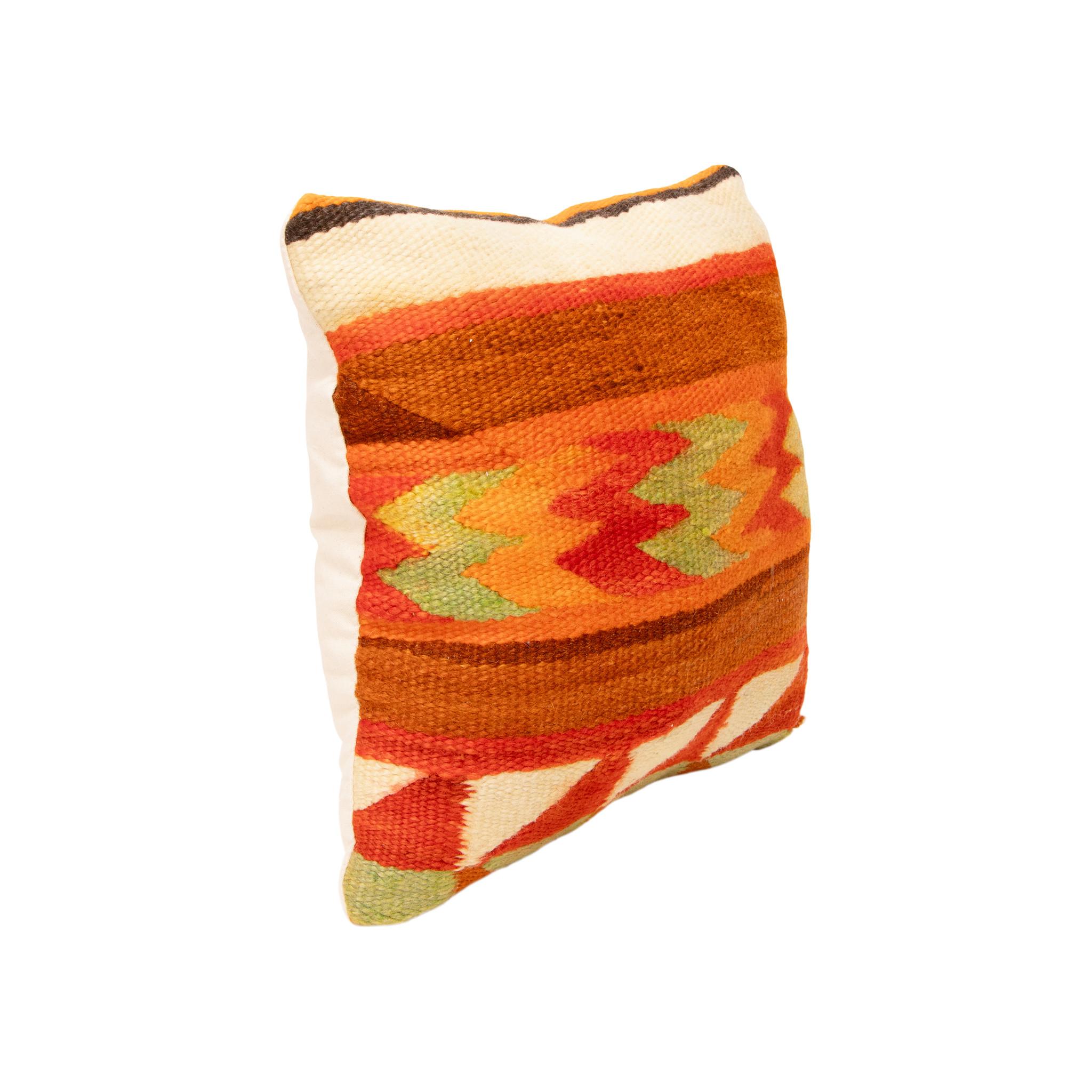 American Navajo Transitional Weaving Pillow For Sale