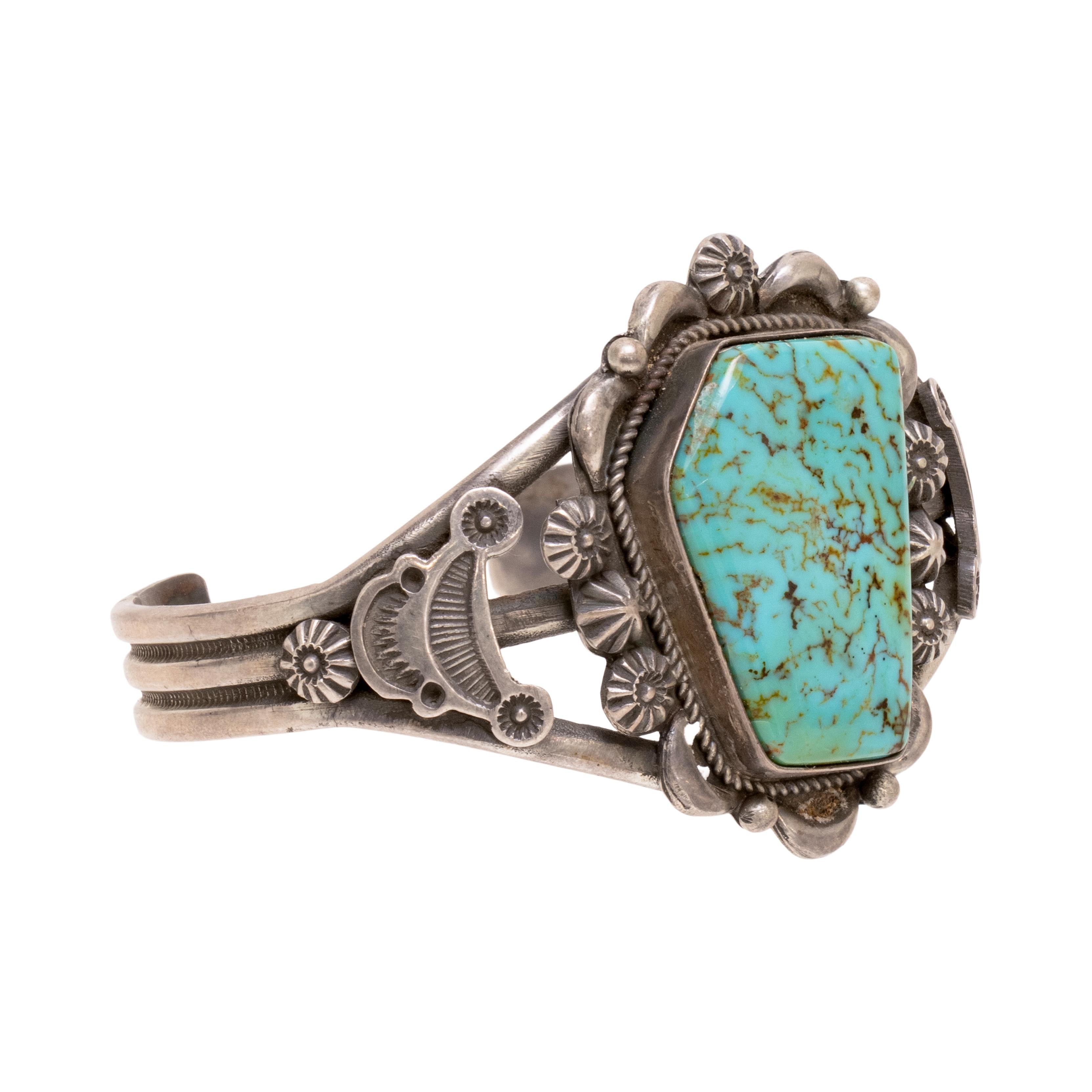 navajo turquoise bracelet cuff