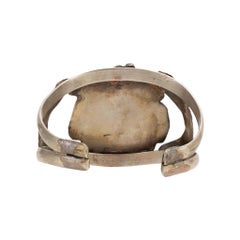 Navajo Turquoise and Sterling Cuff Bracelet