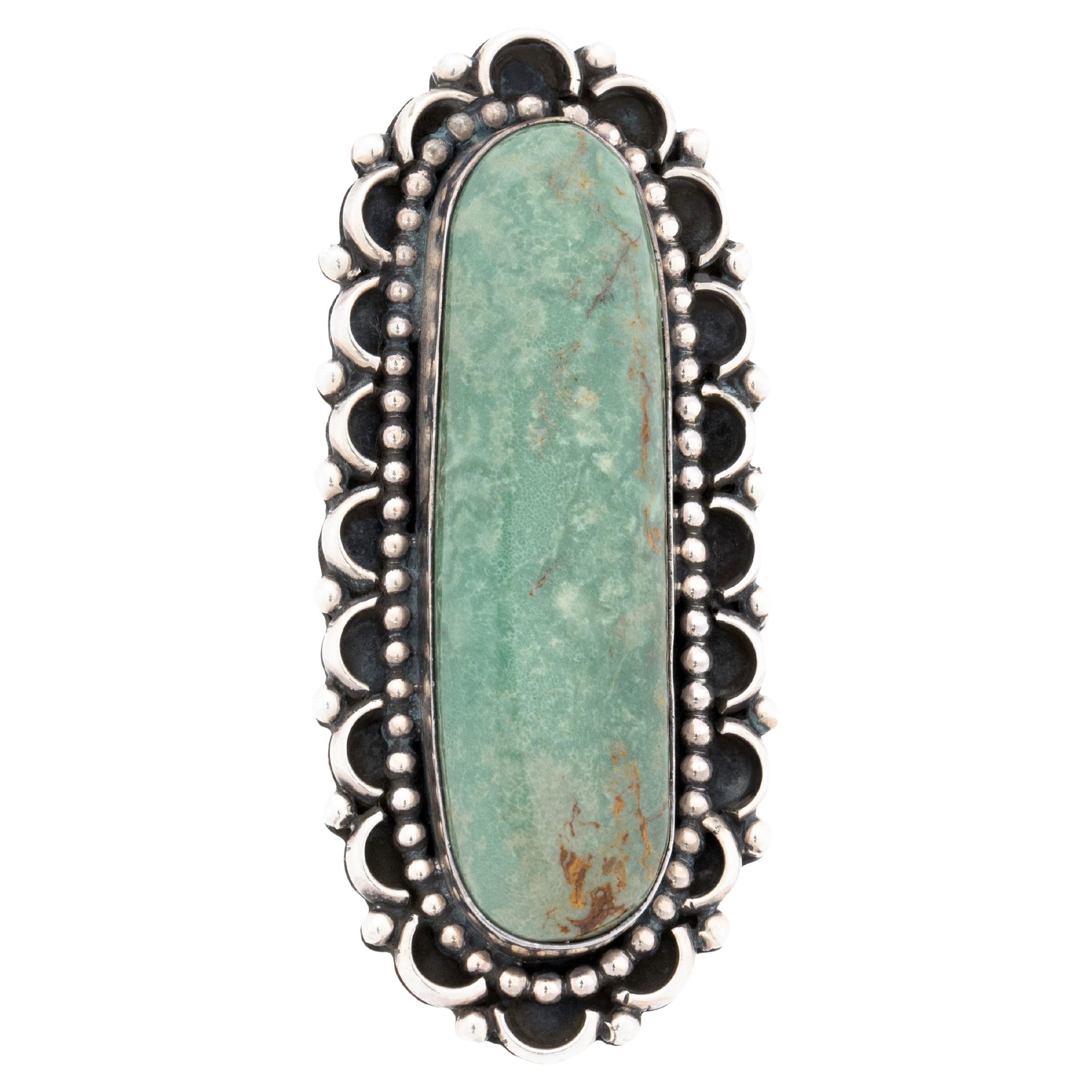 Navajo Türkis und Sterling Ring