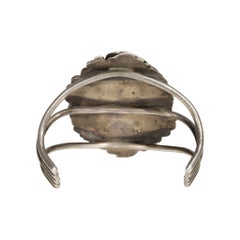 Navajo Turquoise and Sterling Silver Cuff Bracelet