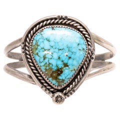 Bracciale in turchese Navajo e argento sterling