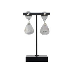 Navajo Turquoise and Sterling Silver Drop Earrings